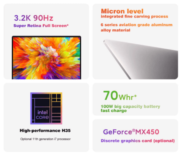 portatil xiaomi redmibook 15 pro france