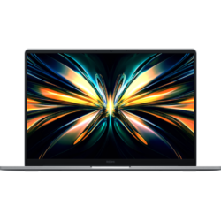 Ordinateur portable Xiaomi Redmibook 14 (2026), vue de face ecran 14 pouces, chassis aluminium argent