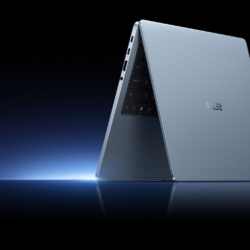 Section design : châssis en aluminium usiné d'une pièce du Xiaomi Redmibook 14 Pro 2026, coloris Bleu ciel