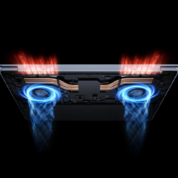 Système de refroidissement double ventilateur et double heat-pipe du Xiaomi Redmibook 14 Pro 2026