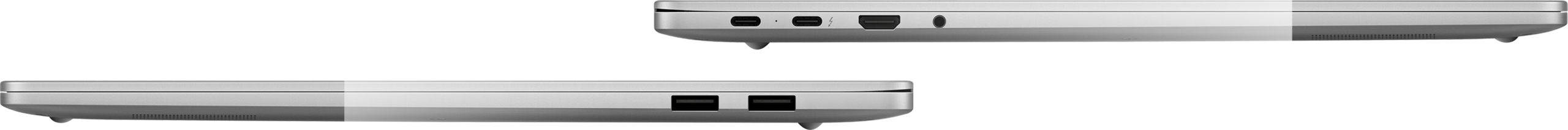 Ports latéraux du Xiaomi Redmibook 16 (2026) : USB-C, Thunderbolt 4, HDMI 2.1, USB-A, jack 3,5 mm