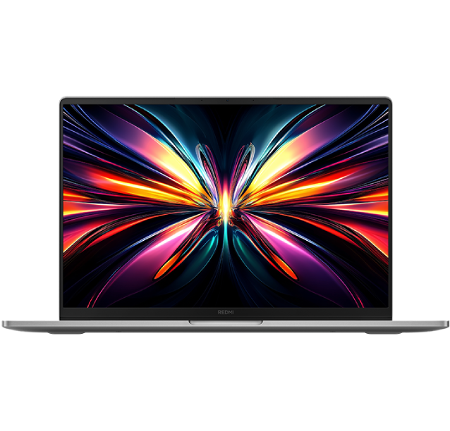 Ordinateur portable Xiaomi Redmibook 16 (2026), vue de face ecran 16 pouces, chassis argent