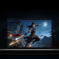 Logo Intel Core Ultra Series 3 mis en avant sur le Xiaomi Redmibook 16 Pro 2026